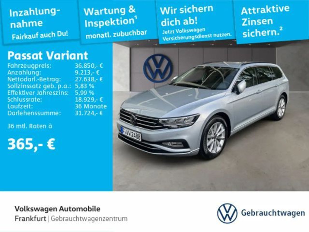 Volkswagen Passat Business DSG Variant 2.0 TDI
