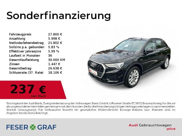 Audi Q3 S-Tronic Hybride 45 TFSI