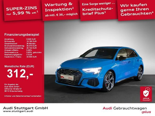 Audi A3 Sportback Sedan S-Line Hybride 45 TFSI