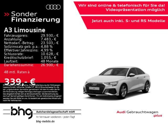 Audi A3 Sedan Business S-Line S-Tronic 30 TFSI