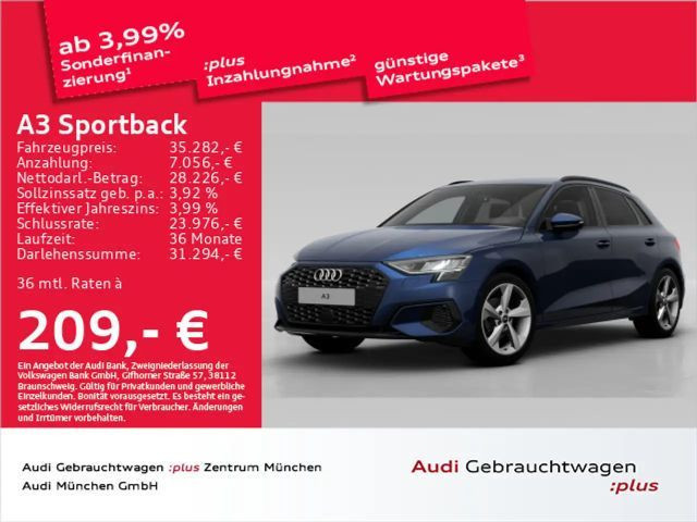 Audi A3 Sportback Sedan S-Tronic 30 TDI