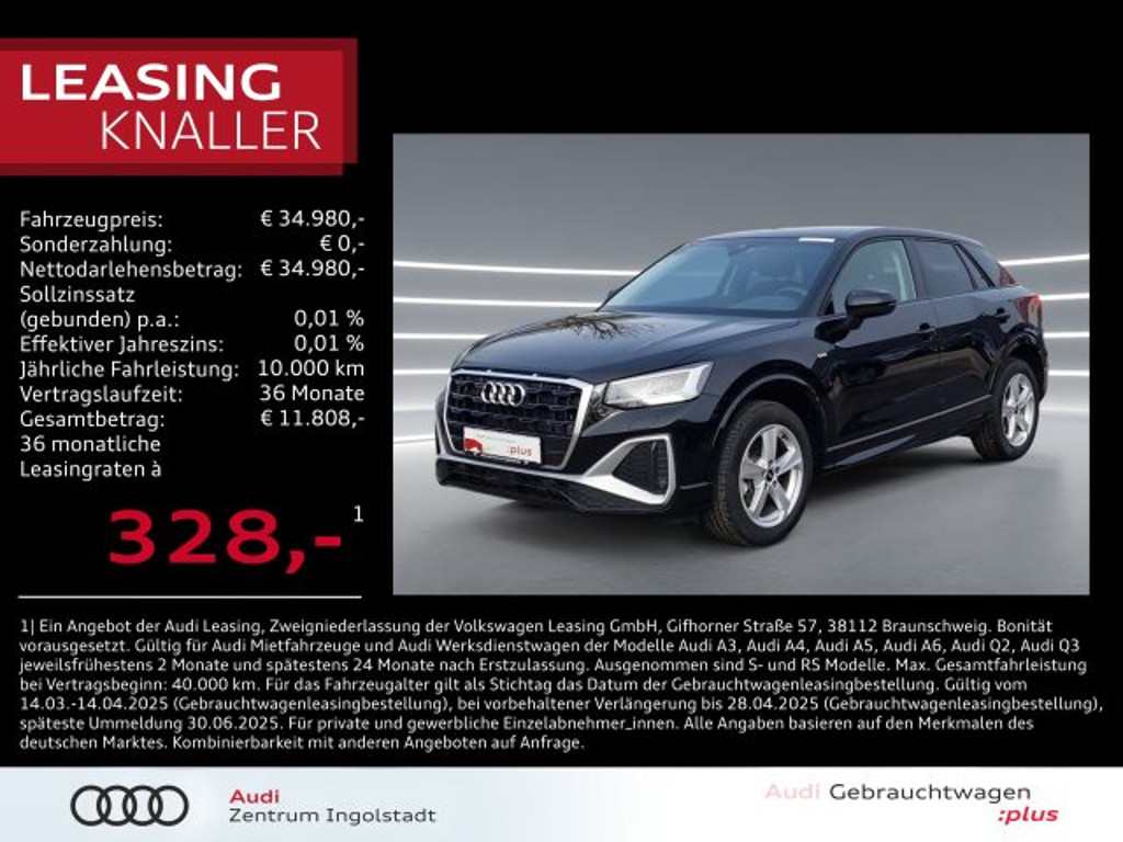 Audi Q2 S-Line S-Tronic 35 TDI