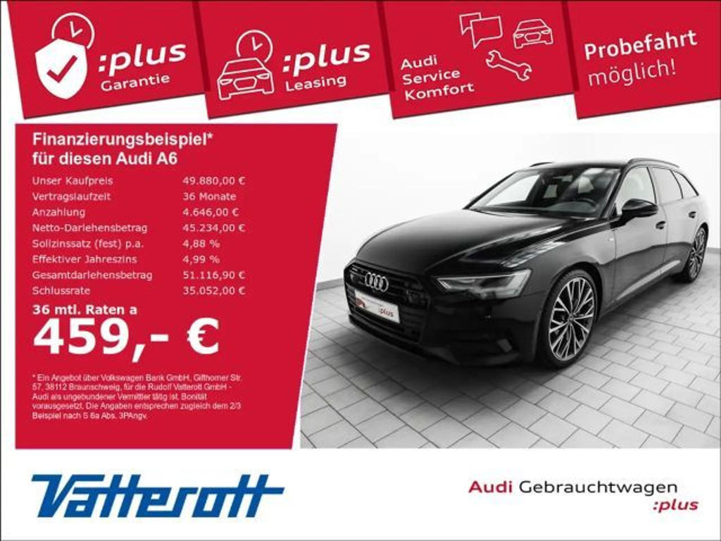 Audi A6 Avant Quattro S-Line Sport 40 TDI