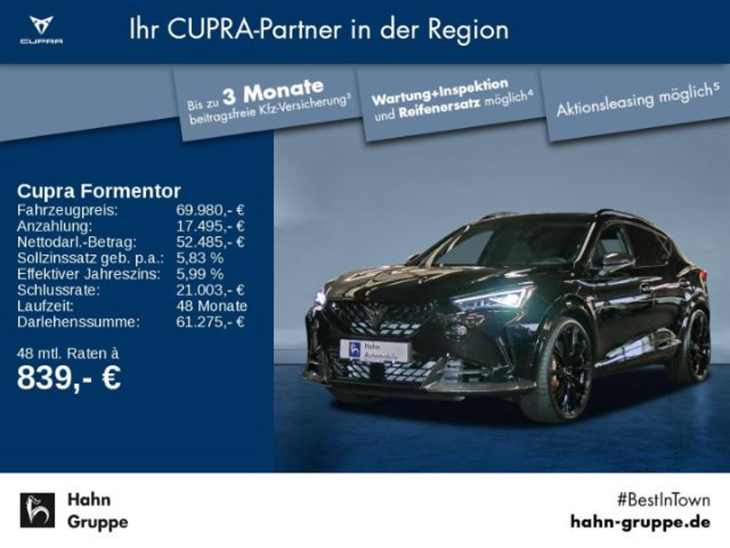 Cupra Formentor VZ5 2.5 TSI