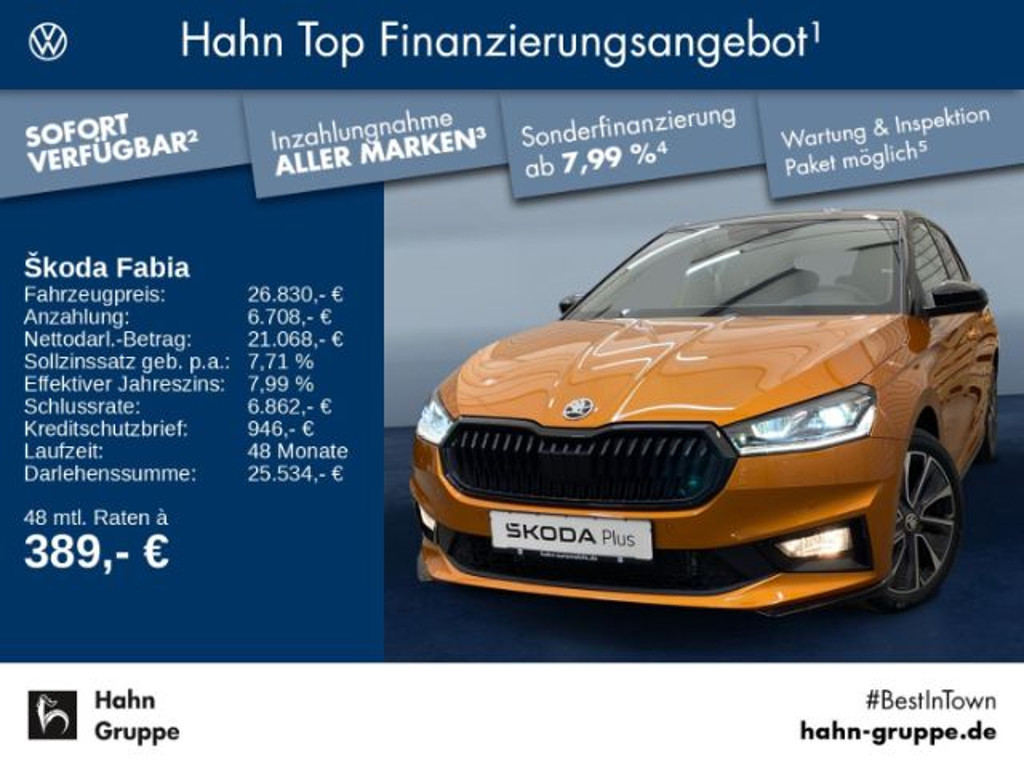 Skoda Fabia Monte Carlo 1.0 TSI