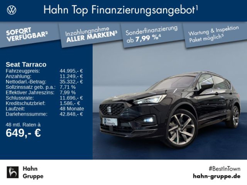 Seat Tarraco FR-lijn 2.0 TSI 4Drive DSG