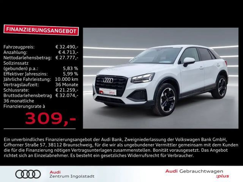 Audi Q2 S-Tronic 30 TDI