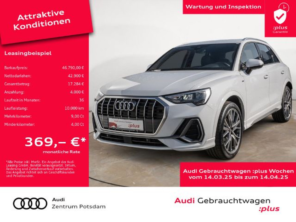 Audi Q3 S-Line S-Tronic 35 TFSI