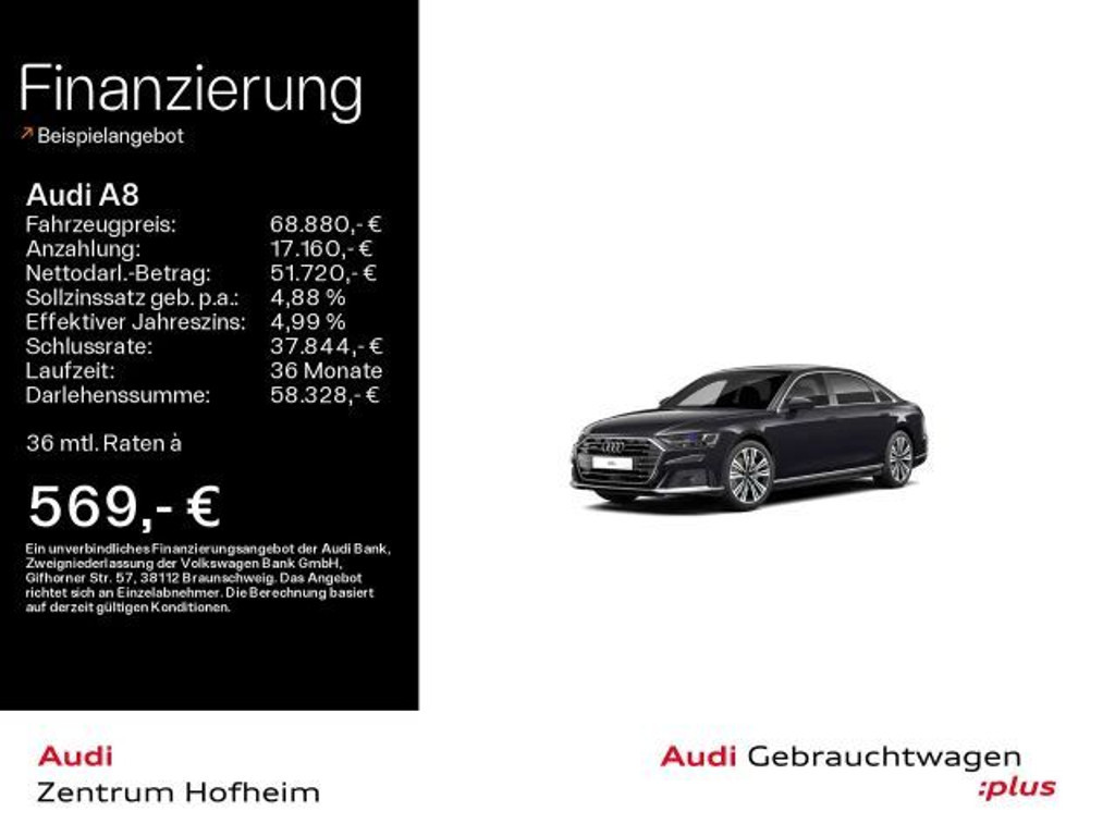 Audi A8 Lang 50 TDI