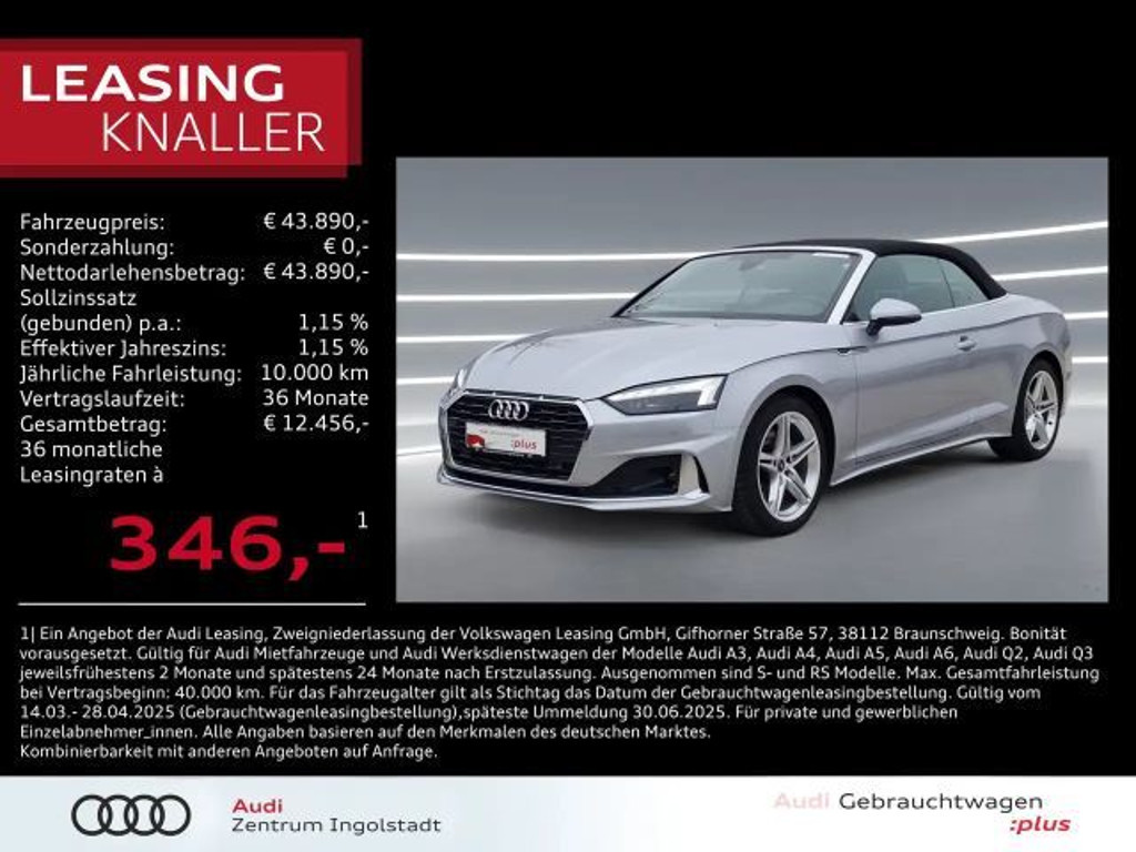 Audi A5 Cabriolet 35 TDI