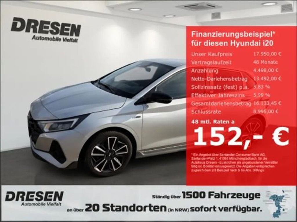 Hyundai i20 T-GDi 1.0 N Line