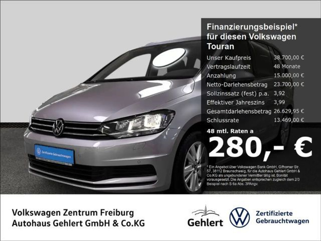 Volkswagen Touran Comfortline DSG 1.5 TSI