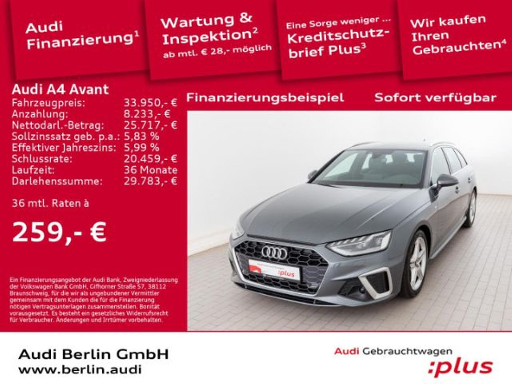 Audi A4 Avant S-Tronic 35 TFSI