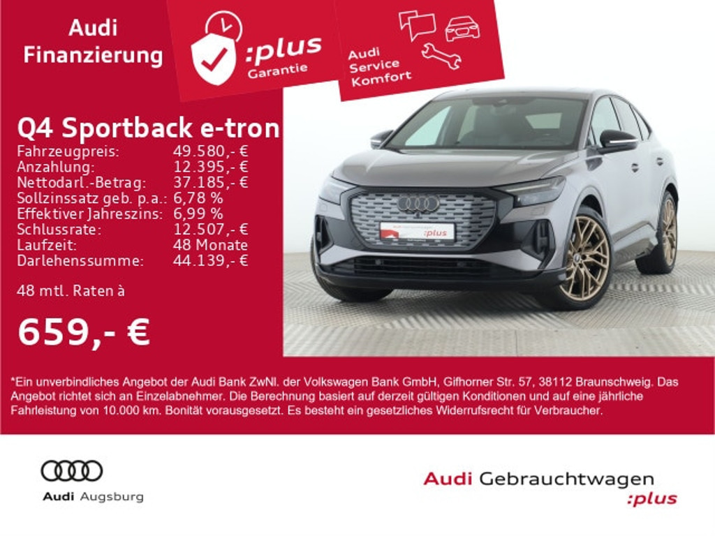 Audi Q4 e-tron Sportback Quattro 50