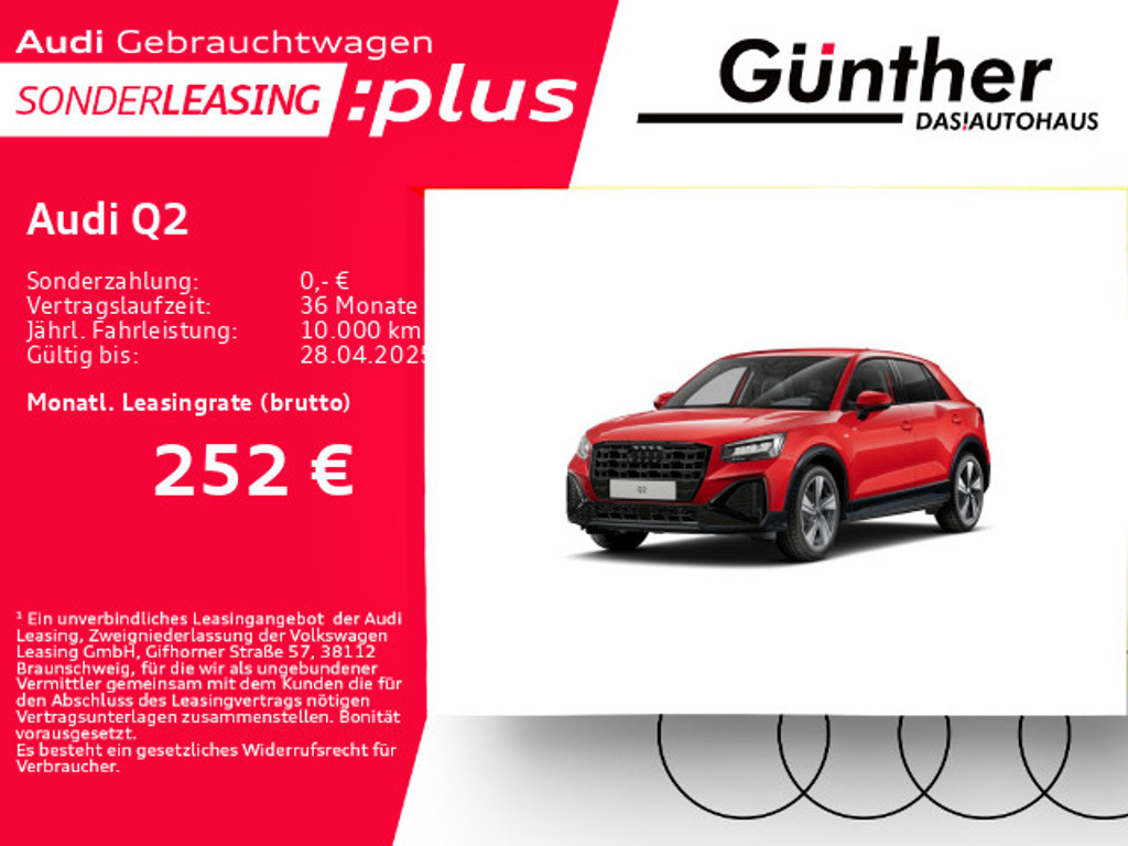 Audi Q2 S-Line S-Tronic 35 TFSI