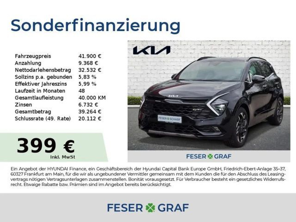 Kia Sportage GT-Line Vierwielaandrijving