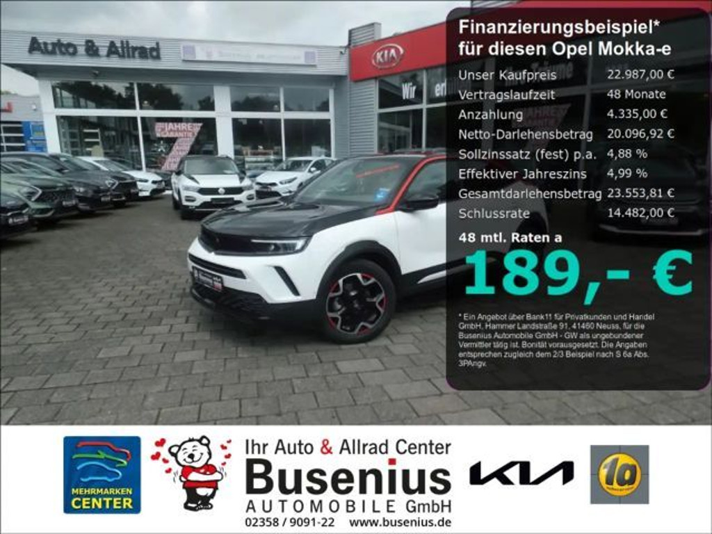 Opel Mokka Grand Sport Mokka-e GS-Line