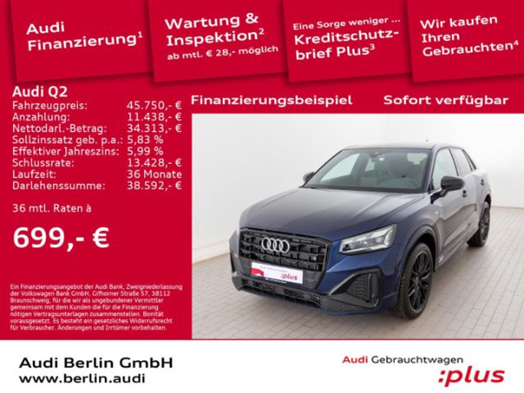 Audi Q2 S-Line S-Tronic 35 TFSI