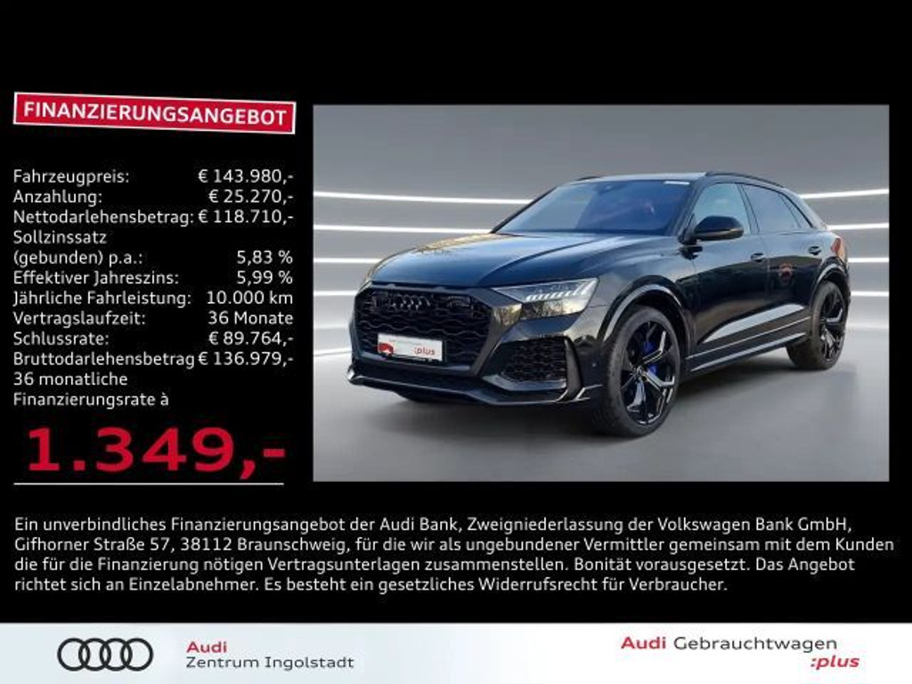 Audi RS Q8 HD-MATRIX RS-AGA KERAMIK STHZG B&O PANO