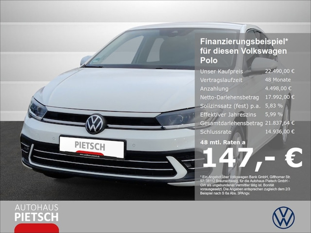 Volkswagen Polo Style 1.0 TSI