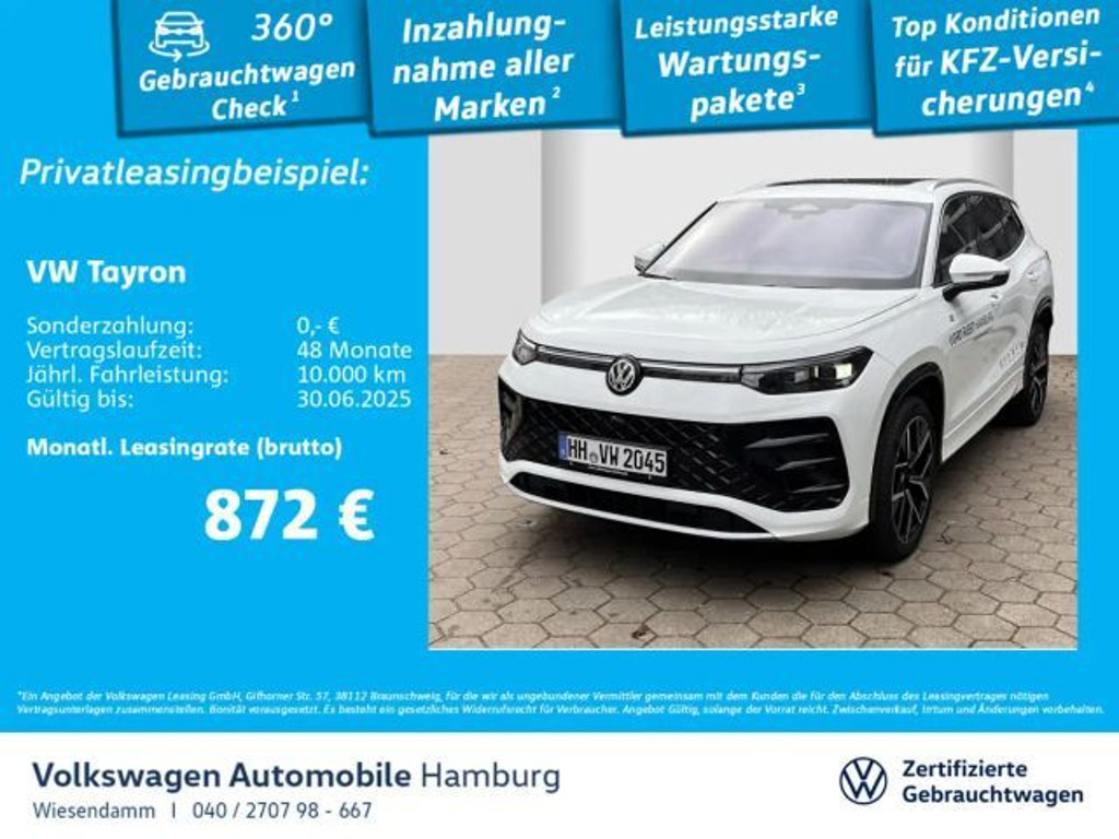 Volkswagen Tayron DSG R-Line 2.0 TDI