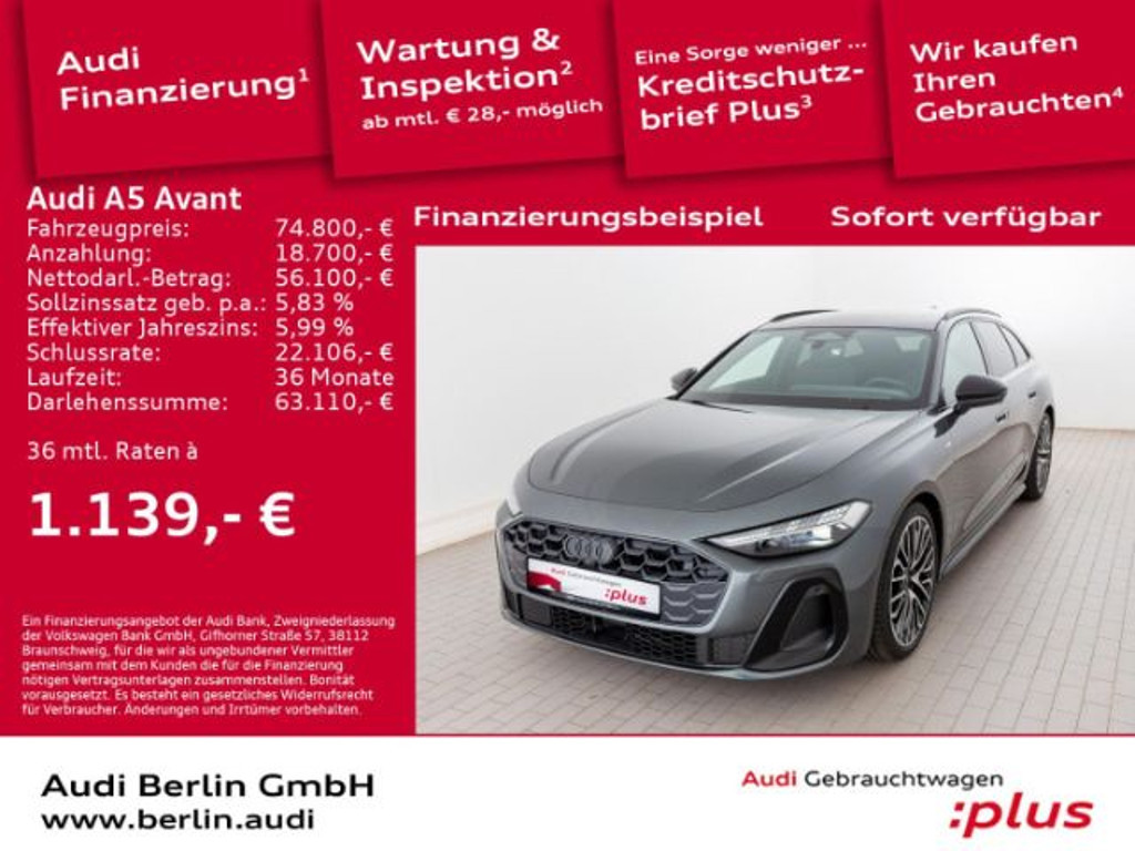 Audi A5 Avant Quattro S-Tronic