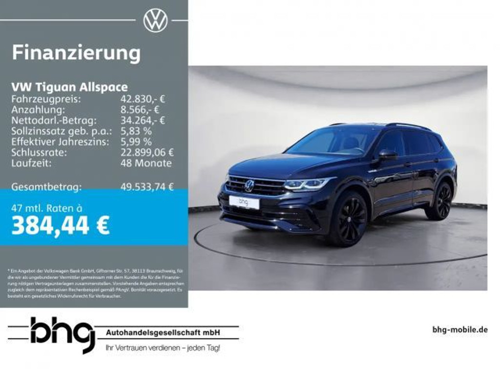 Volkswagen Tiguan 4Motion DSG Allspace R-Line 2.0 TDI