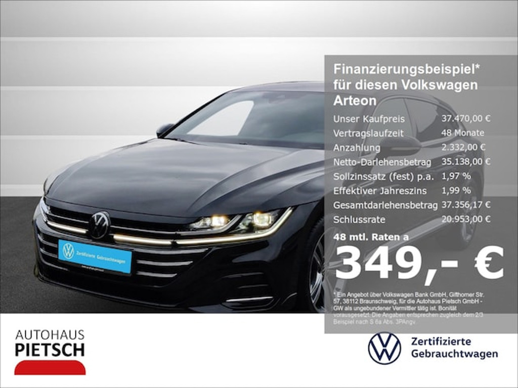 Volkswagen Arteon Shooting Brake R-Line 2.0 TSI