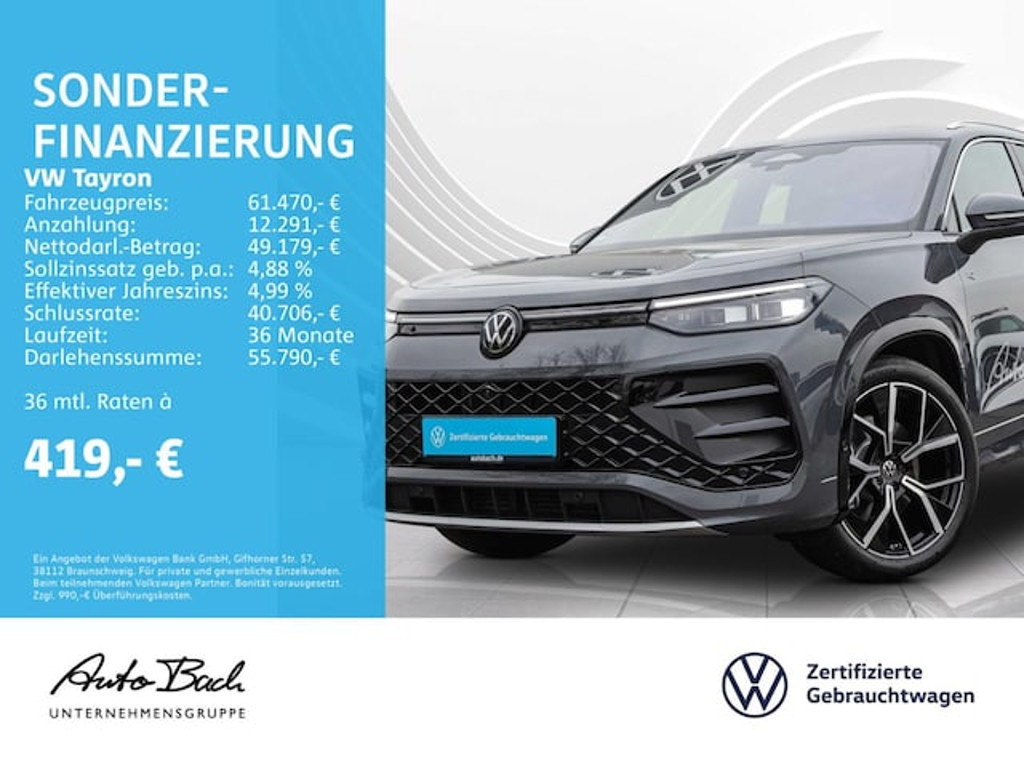 Volkswagen Tayron DSG 2.0 TDI