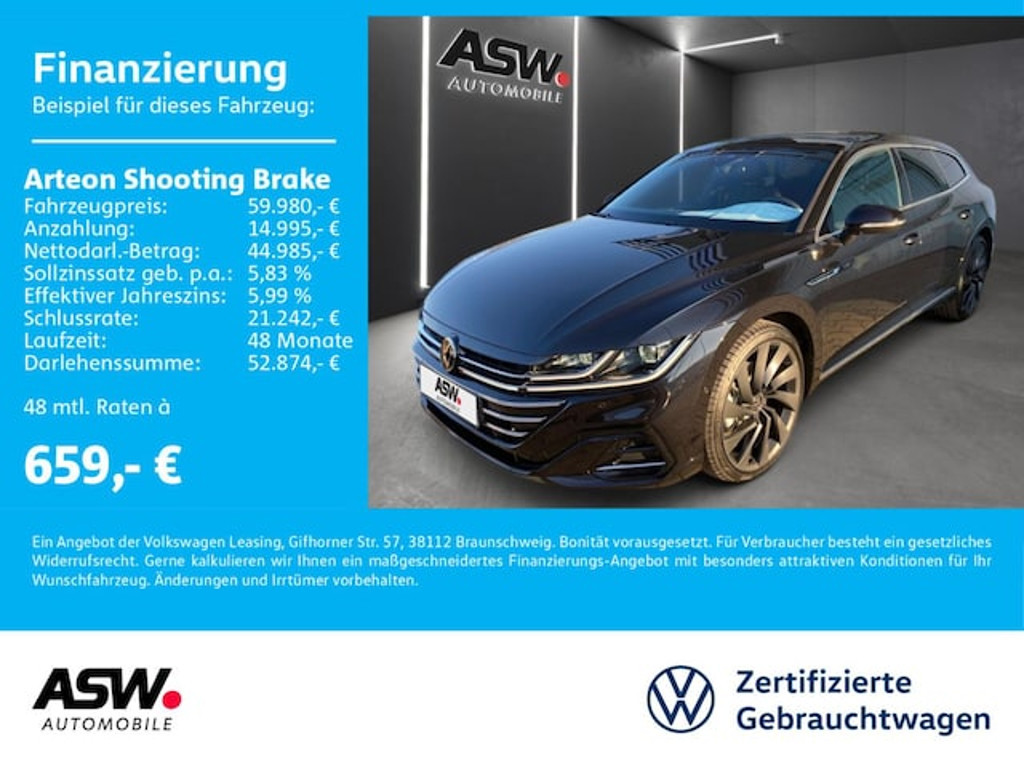 Volkswagen Arteon Shooting Brake R-Line 2.0 TDI