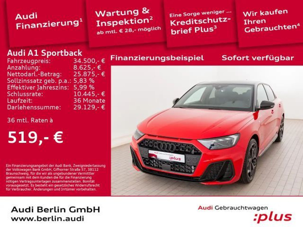 Audi A1 S-Line S-Tronic 30 TFSI