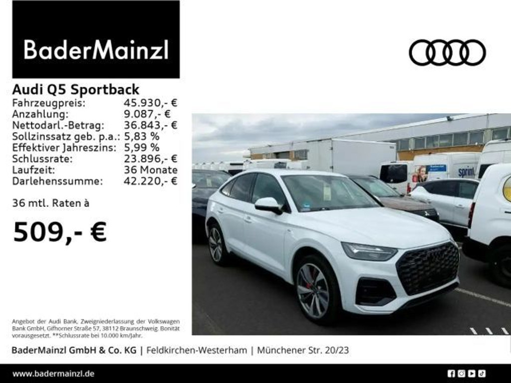Audi Q5 Quattro S-Line 45 TFSI