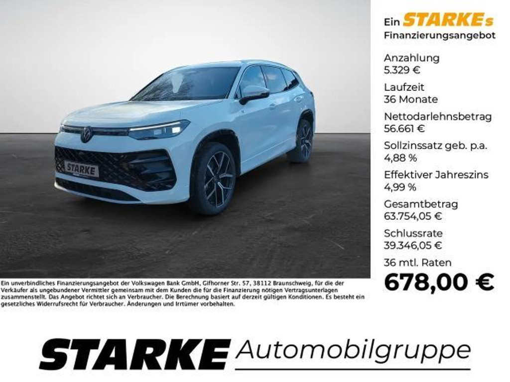 Volkswagen Tayron 4Motion DSG R-Line 2.0 TDI