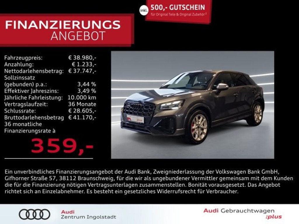 Audi SQ2 Quattro S-Tronic