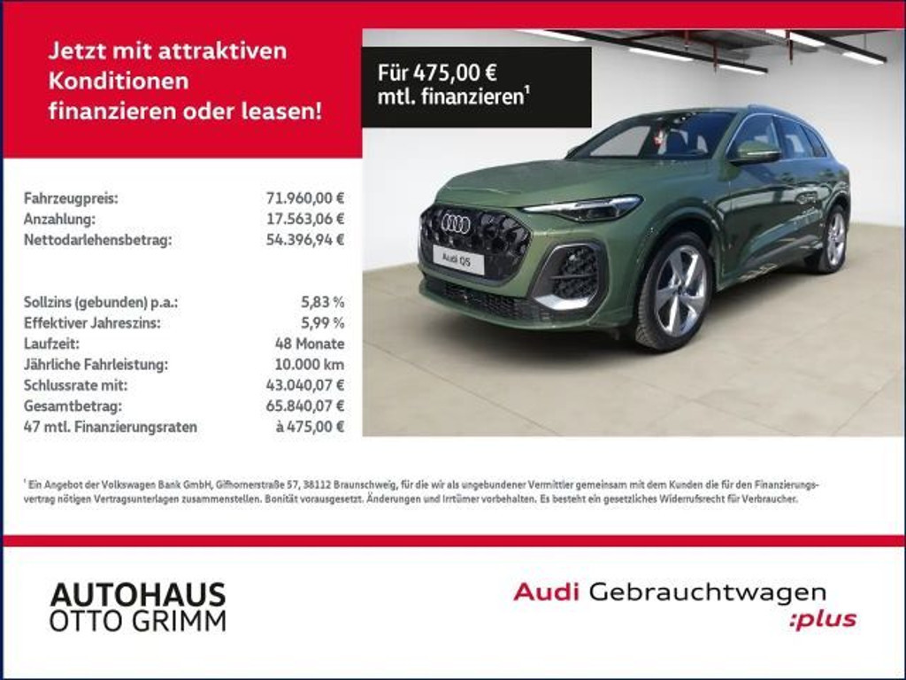 Audi Q5 Quattro 2.0 TDI