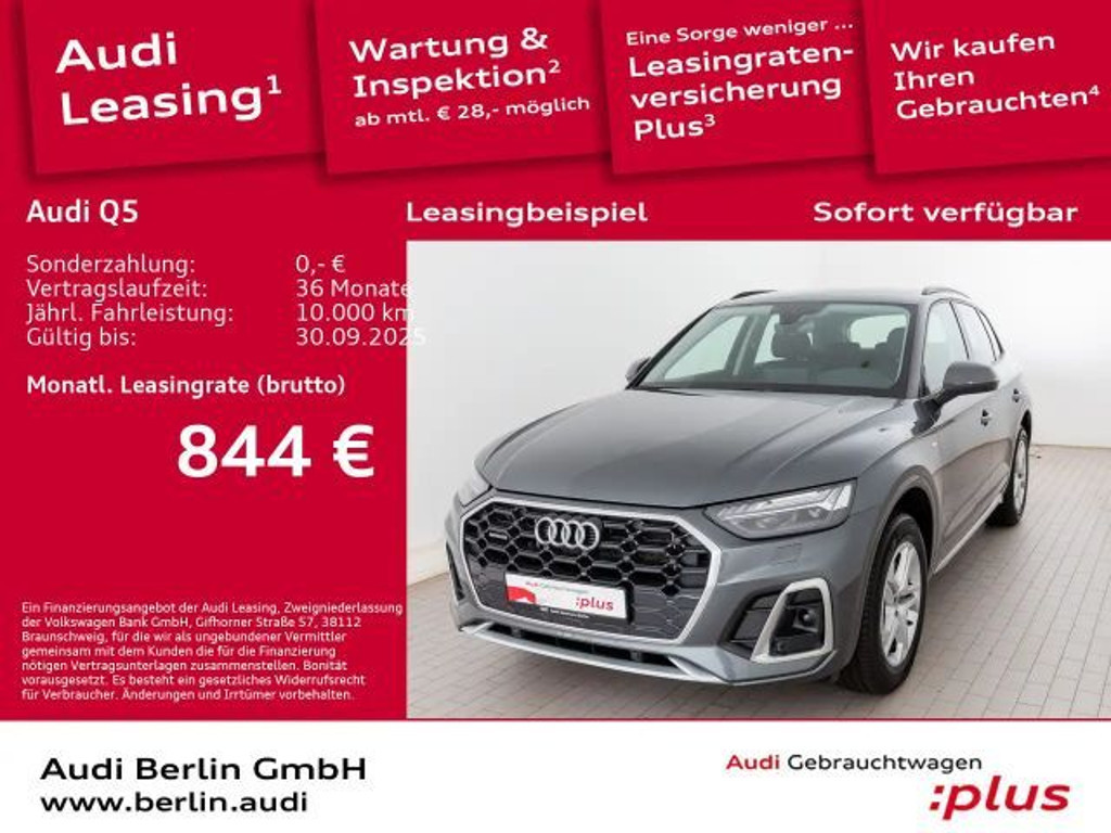 Audi Q5 Quattro S-Line Hybride 50 TFSI