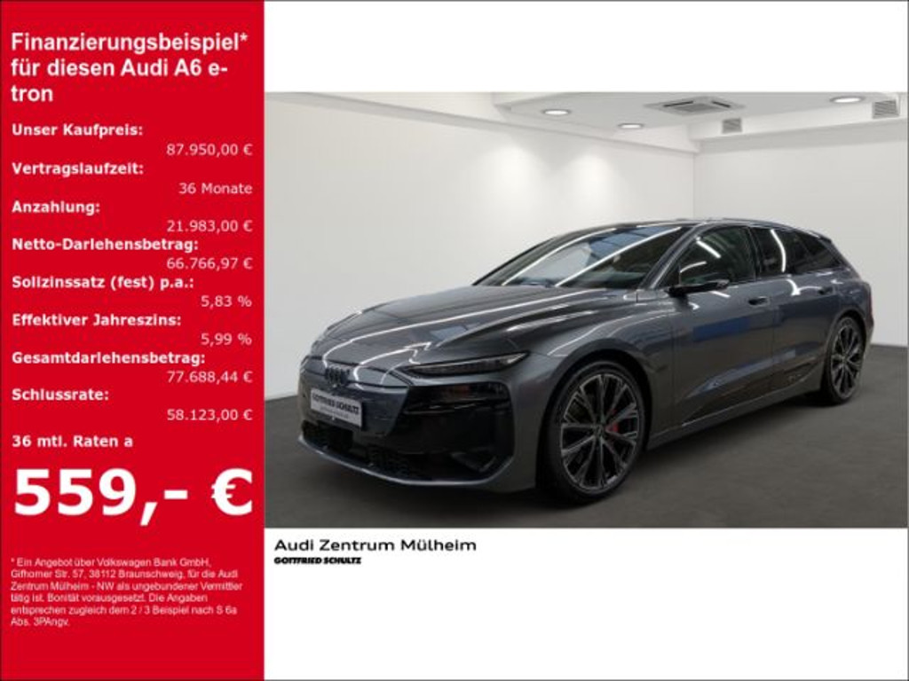 Audi A6 e-tron Avant Performance