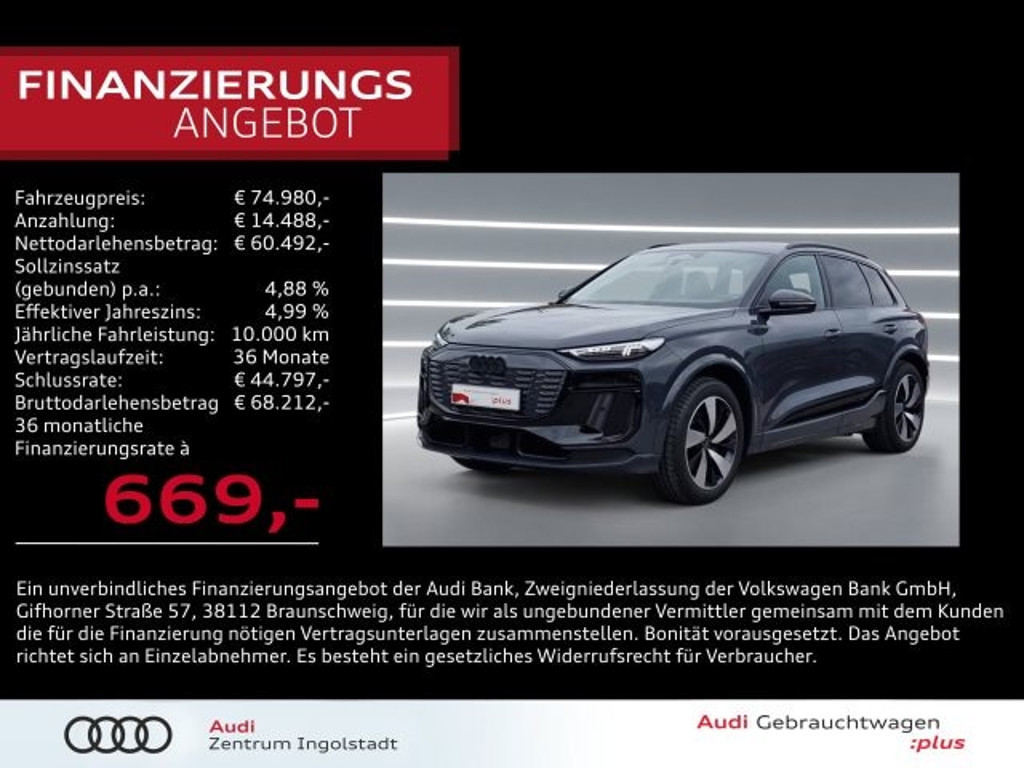 Audi Q6 e-tron Quattro