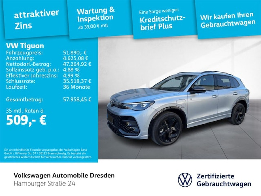 Volkswagen Tiguan DSG R-Line eHybrid