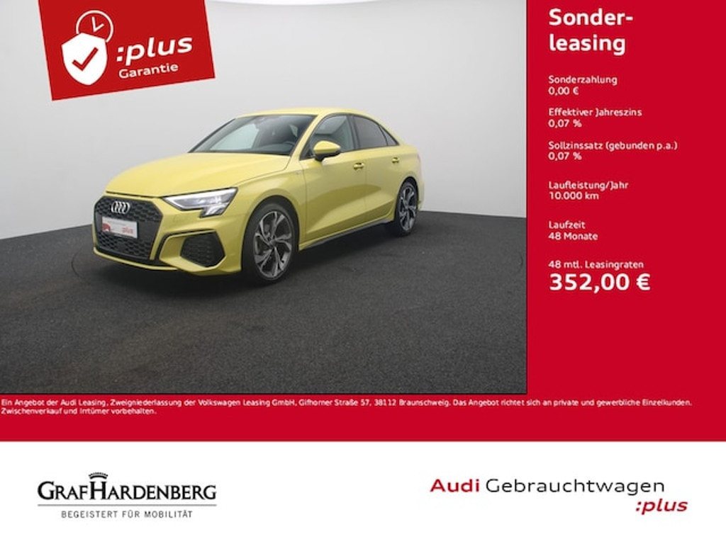Audi A3 Sedan S-Line S-Tronic 30 TFSI