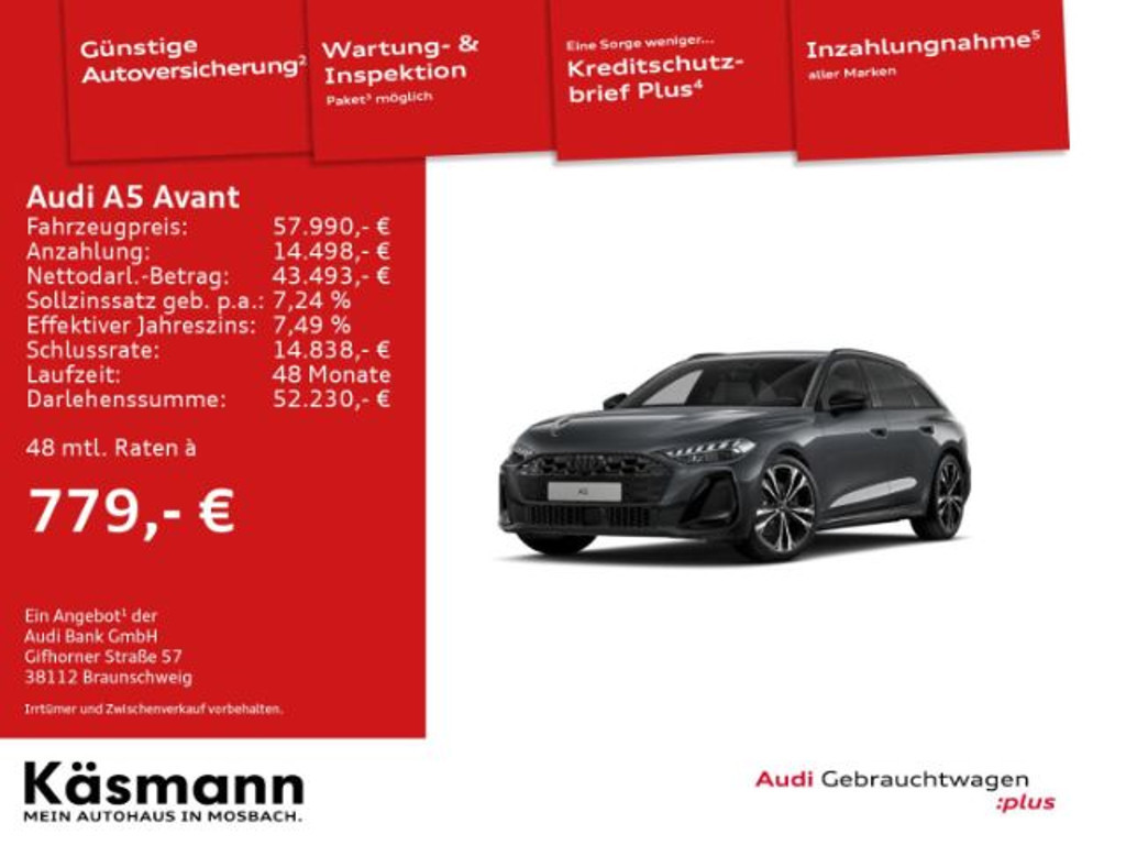 Audi A5 Avant S-Tronic