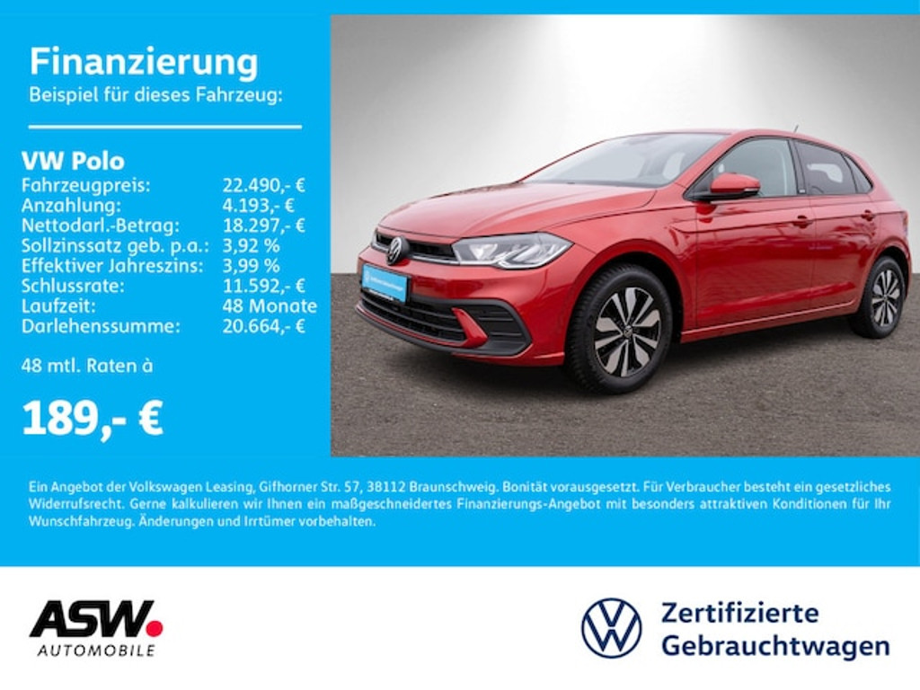 Volkswagen Polo DSG 1.0 TSI Move