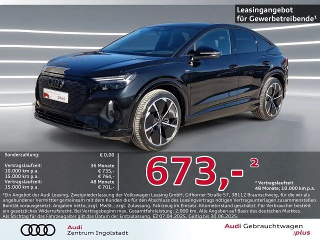 Audi Q4 e-tron Sportback S-Line
