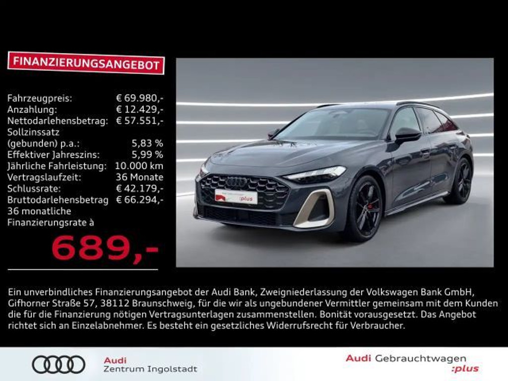 Audi A5 Avant Quattro S-Line