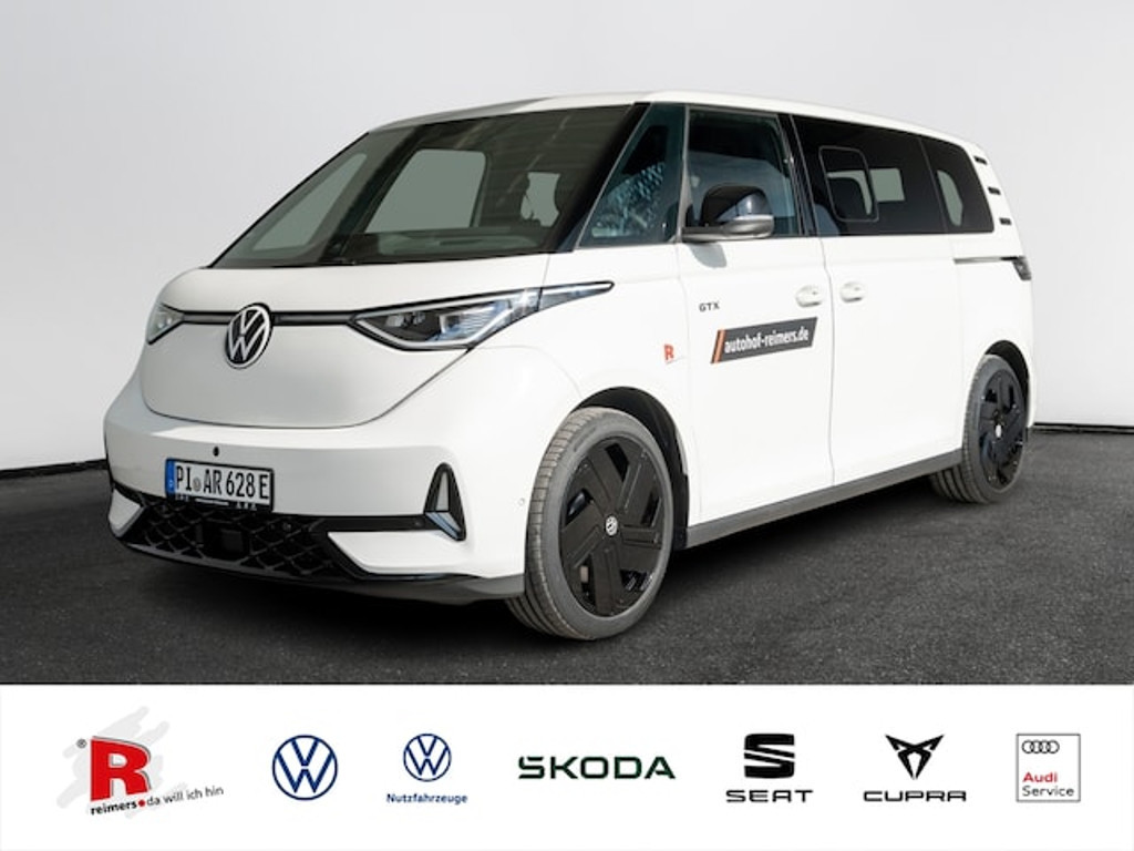 Volkswagen ID.Buzz 4MOTION langer Radstand 86 kWh 1-Gang-Automatikgetriebe LR Allrad Anhängerkupplung Klima Navi