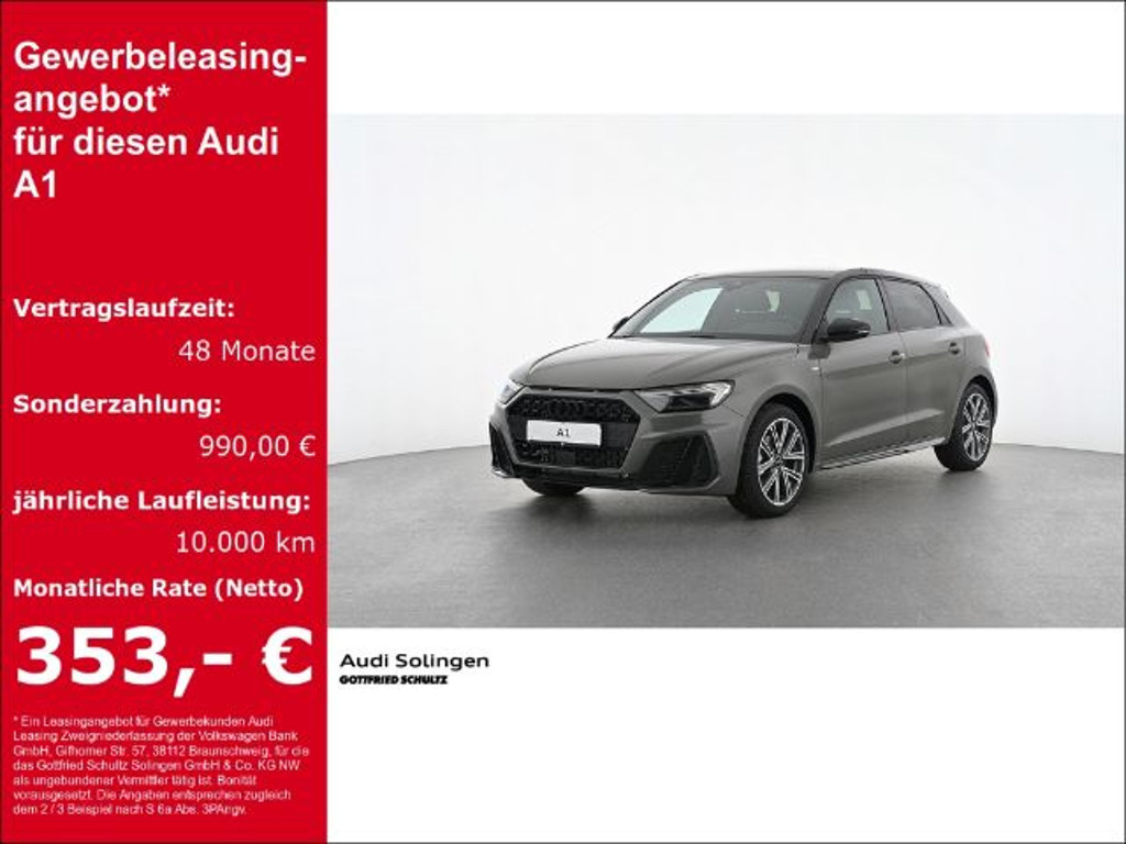 Audi A1 Sportback S-Line S-Tronic 35 TFSI