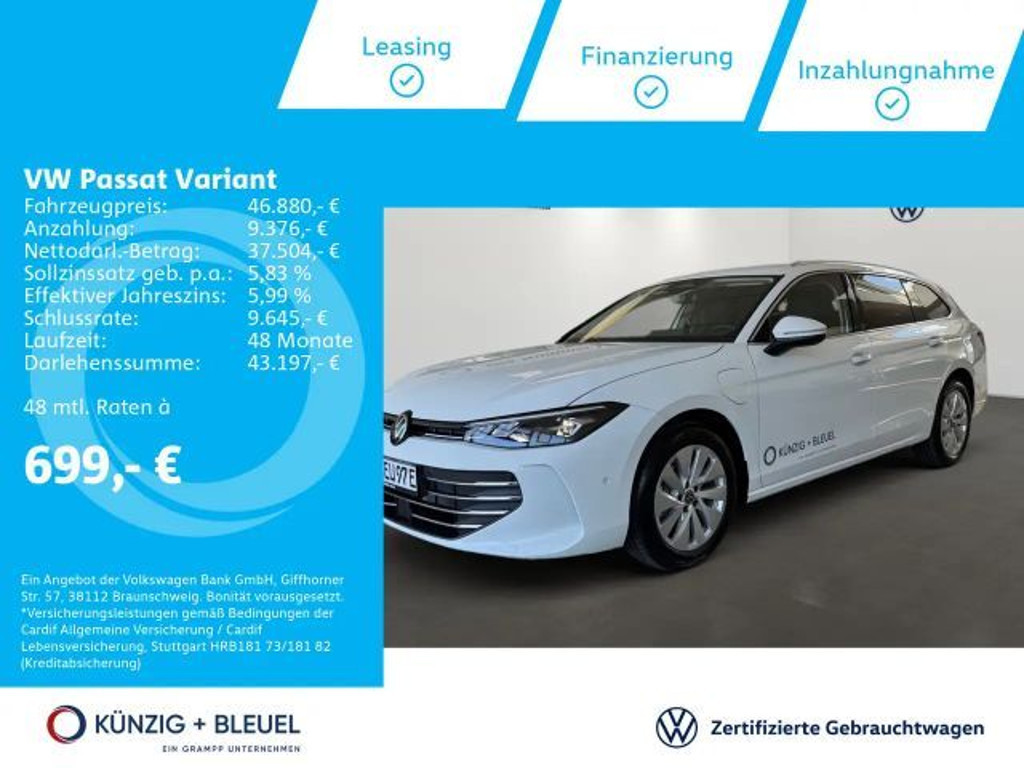 Volkswagen Passat Business Variant eHybrid