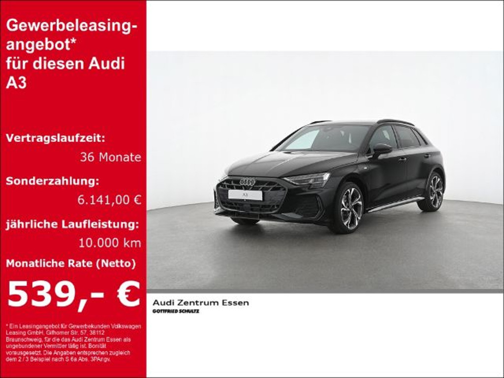 Audi A3 Sportback S-Line S-Tronic Hybride 40 TFSI