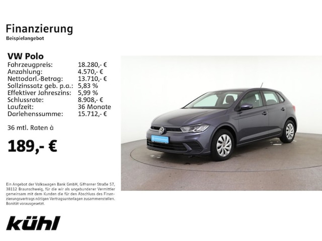 Volkswagen Polo 6 VI 1.0 LED App