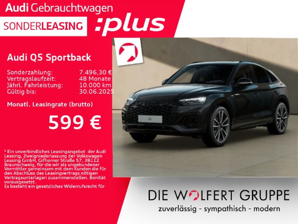 Audi Q5 Sportback Quattro S-Tronic 40 TDI